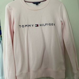 Tommy Hilfiger pink crew neck